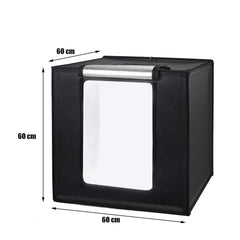 Syga Portable Small Photo Studio Light Box Folding Photography Lighting Tent Kit With Backdrops 23cm*23cm*23cm