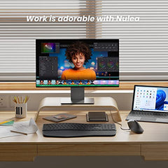 Nulea Wired Vertical Mouse, USB Ergonomic Optical Mouse with 4 Adjustable DPI, 11 RGB Backlight Modes, Compatible for Laptop, PC, Desktop, Mac, Grey