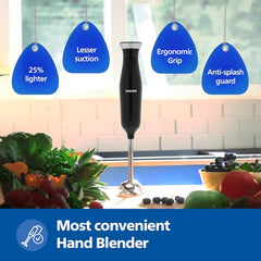 PHILIPS HL1681 Hand Blender, 300W Motor, Rust free steel arm | Easy single trigger operation |Specially designed blades |Ergonomically designed |Wall bracket for storage