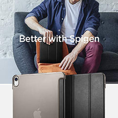 Spigen Flip case for iPad Air 11 inch M4 (2026), iPad Air 11 inch M3/M2 (2025-2024), 10.9 inch 5th/4th Gen (2022/2020), Trifold, Pencil Holder, Full Cover(Liquid Air Folio) - Black