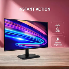 Acer EK240Y P6 P6 23.8 Inch IPS Full HD Backlit LED Monitor I 144Hz Refresh Rate, 1MS VRB Response Time, AMD FreeSync I 1 x VGA 1 x HDMI with Inbox HDMI Cable I Zero Frame Design I Eye Care I Black