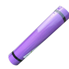 SYGA 6 MM Yoga Mat EVA Thick Durable Non-Slip Exercise Lose Weight Fitness Pad Mat (Color Random)