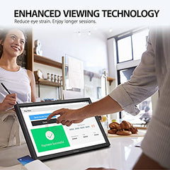 ViewSonic TD2223-2 | 55.88 Cm (22") Touch Monitor 10-Point Touch| 7H Hardness | IR Touch Tech| 75Hz | Dual Speaker| USB, HDMI, DVI, VGA