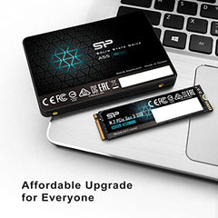 SP Silicon Power Ace A55 2TB 2.5 Inch SATA III SSD, 3D NAND with SLC Cache, Up to 500MB/s, Internal Solid State Drive for Desktop Laptop (SP002TBSS3A55S25)