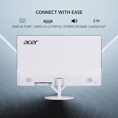 Acer SA272U P1 27 Inch WQHD 2560×1440 IPS Monitor|144Hz Refresh Rate | 1ms VRB | HDR10 | AMD FreeSync | 1 x HDMI (2.0) + 1 x DisplayPort (1.4) | Built-in Speakers | Ultra-Slim 7.2mm Design | Eye Care