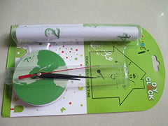 Syga Royal Earth Theme Sticker Clock