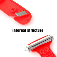 SYGA Emergency Car Window Breaker and Seatbelt Cutter, Escape Tool, Emergency Glass Hammer
