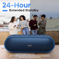 Tribit XSound Plus 2 Bluetooth Speaker, 30W, IPX7, 24H Playtime