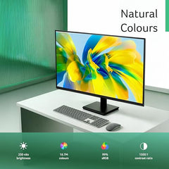 Acer Vero V247Y G 23.8 Inch Full HD IPS Monitor I 120Hz Refresh, AdaptiveSync I 99% sRGB, 1500:1 Contrast I 2x2W Speakers I HDMI +VGA I ZeroFrame I VisionCare 2.0 I VESA I Energy Star I Black