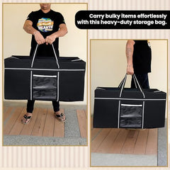 Storite Nylon Extra Large Size 129 L Multipurpose Underbed Storage Bag