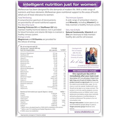 Wellwoman Multivitamin for Women | With Evening Primrose Oil, Magnesium, Vitamin C, B6, Folic Acid | Vegetarian Supplement | 30 Capsules (Pack of 2)