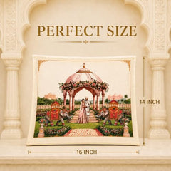 Choego New Season Wedding Print Saree Cover Pack of 12 | Zip closure, Doli Print Reusable storage bags, Ideal for bridal designer sarees, Wardrobe organizer, One side transparent