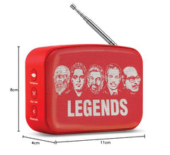Carvaan Saregama SCM02 Mini Malayalam Bluetooth Speaker (Sunset Red)