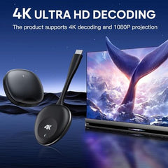 Tobo Wireless HDMI Transmitter and Receiver 100M/328FT: Portable Plug and Play 5G 1080P@60Hz HDMI Extender Kit for Streaming Video and Audio to Monitor for Laptop PC TV Box Projector TD-1451WA