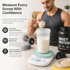 HomeBasic Digital Kitchen Weighing Scale 5kg | Food Weighing Machine, Weight Scale for Food, ±1g Accuracy, Multi-Units (g/oz/lb/ml), Tare Function, Waterproof Platform for Cooking, Baking & Diet