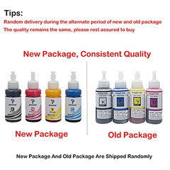 proffisy T664 Ink Refill T664 Dye Ink, 2PCS-Black, Performance