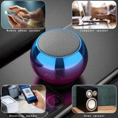 PerfX M21VP Portable Bluetooth Speaker 10W – Thunder Bass, Inbuilt Disco Lights, Wireless Speaker for Party & Outdoor (Disco Light 10 W Bluetooth Speaker, Green)