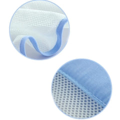 SYGA New Baby Bathtub Mesh Seat Support Sling Net Infant Bath Blue Tub Hammock(Blue)