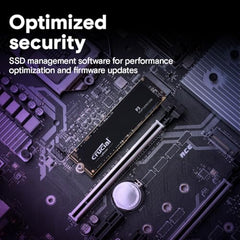 Crucial P3 4TB PCIe 3.0 3D NAND NVMe M.2 SSD, up to 3500MB/s - CT4000P3SSD8
