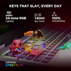 Lenovo LOQ AMD Ryzen 7 250 | NVIDIA RTX 5060 8GB (16GB RAM/512GB SSD/FHD IPS/144Hz Refresh Rate/572 AI TOPS/15.6" (39.6cm)/Windows 11/Office 2024/Grey/2.4Kg), 83JG00H1IN Gaming Laptop