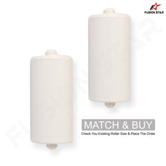 FUSION STAR Pulsator Roller/Belan for Samsung Only for 6kg/6.2kg/6.5kg, Capacity Top Load Fully Automatic Washing Machine Replacement Parts (Size 7.9 CM (Set of 2)