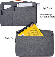 Dynotrek Arrival 15.6 inch Laptop Sleeve Case Pouch, (Denim Grey)