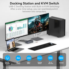 VEDINDUST LAN Splitter 1 to 4 1000 Mbps Aluminium LAN Switch Network Switch LAN Distributor Gigabit Ethernet Switch for Computers, Hubs, Switches, Router, Set-Top Box (with USB-C Power Cable)