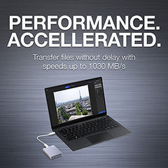 Seagate One Touch 2 TB External SSD up to 1030 Mb/s, for Windows and Mac, with Android App, 3 yr Data Recovery Services, Portable Solid State Drive Black (STKG2000400)
