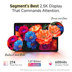Redmi Pad 2, 11-inch (27.94 CM CM), LCD Display - 2.5K Sharp & Clear, 4GB RAM, 128GB ROM, Wi-Fi, Quad Speakers, Dolby Atmos, Graphite Grey, AI Enabled