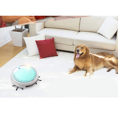 MERISHOPP® 4-in-1 Cleaning Mopping Sweeping Robot Automatic Vacuum Cleaner Light Blue|Home & Garden | Household Supplies & Cleaning |Vacuum Cleaners|1 Piece Robot Cleaner