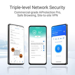 ASUS ZenWiFi BT6 Tri-Band WiFi 7 Mesh, 9.4 Gbps, 3000 sq.ft. (1pk), 2.5G WAN Port, Security and Parental Controls Included, Smart Home Master SSIDs, 4G & 5G Mobile Tethering