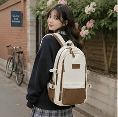 ARISEN BAG Unisex Korean Style Laptop Backpack Stylish Casual Backpack for Men And Women School,College and Travel 40 L Backpack (Brown)