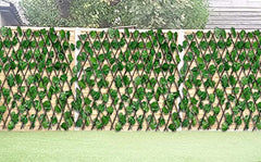 Go Hooked Durable Plastic Artificial Grass Fence for Outdoor Decor Plastic Versatile Maintenance Free Easy Install Weather Resistant UV Decorative Protected Green Pack of 1