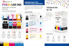Trendvision GI-71 Combo Ink Bottle - Compatible with Canon PIXMA G1020, G2020, G2020 NV, G2021, G2060, G3020, G3020 NV, G3060 Printers