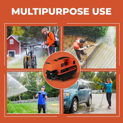 Viparth 16 Inch Dual-Function Undercarriage Pressure Washer | Underbody Car Wash, Bus | with 2 Piece Extension Wand | 4000 PSI | with 4 Spray Nozzle