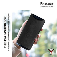INVICTO Portable Bluetooth Speaker with USB/Micro SD Card/AUX/Mic Multimedia Speaker