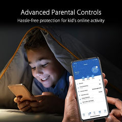 ASUS ZenWiFi BT6 Tri-Band WiFi 7 Mesh, 9.4 Gbps, 3000 sq.ft. (1pk), 2.5G WAN Port, Security and Parental Controls Included, Smart Home Master SSIDs, 4G & 5G Mobile Tethering
