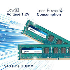Geonix 8GB DDR3 Desktop RAM 8IC 1333 Mhz, 5 Years Warranty