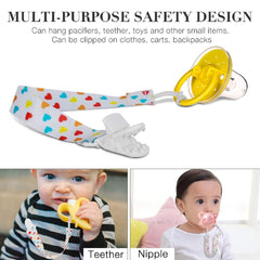 SYGA I Love Papa Design Baby Pacifier teether Belt Clip