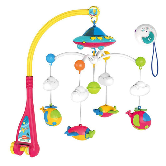 SYGA Remote Operated Baby Musical Mobile Cot Crib Bed Bell Dreamful Bed Ring Toy