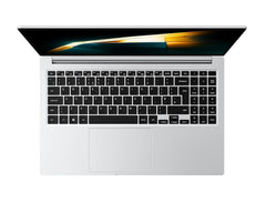 Samsung Galaxy Book4 | Intel Core 5 120U (14th Gen) |16GB RAM | 512GB SSD | Windows 11 Pro | Fingerprint Reader | Intel Iris XE Graphics | RJ45 |15.6"/39.6 cm Full HD |1.53KG | Silver- NP754XGK-LS2IN
