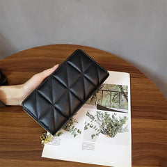 SYGA Diamond Wallet Women's Long Style Large Capacity Clutch Bag Zipper Women's Wallet Ins Style