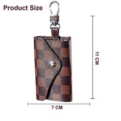 SYGA Car Key Bag Creative Style Car Zipper Fashion Protective Case for Men and Women(VCHEX-Brown-Style-1)