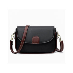 MOMISY Women's Crossbody Sling Bag, Shoulder Handbag with Long Strap, Zipper Closure (Black)