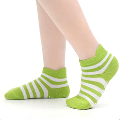 MOMISY Baby Girl Boys children Non Slip Toddlers Infant children Cotton Stretch Crew Anti skid Slip Socks-6 Pairs(AntiSkid-Stripe, 1 to 3 years)