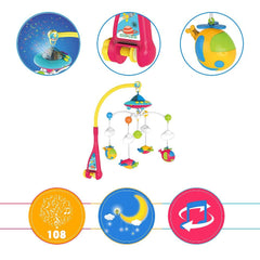 SYGA Remote Operated Baby Musical Mobile Cot Crib Bed Bell Dreamful Bed Ring Toy