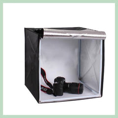 SYGA Light Box Photo Studio 40Cm x 40 cm Professional Photography Tent with LED Lights