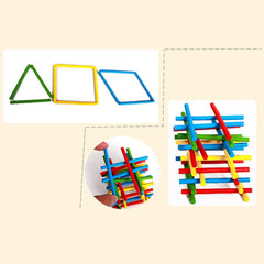 SYGA Wooden Mathematics Learning Toy Kid Educational Math Calculate Game Toys