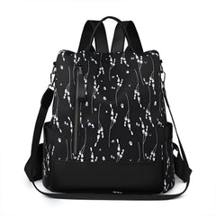 SYGA Women's Floral Backpack – Breathable Travel Bag with Soft Build and Smart Storage