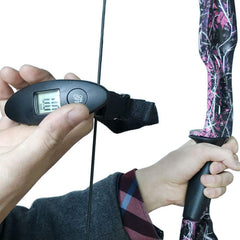 Syga Plastic Digital Compound Long Bow Scale for 88 Lbs Draw Weight (Black)